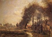 The road of Without-him-Noble Corot Camille